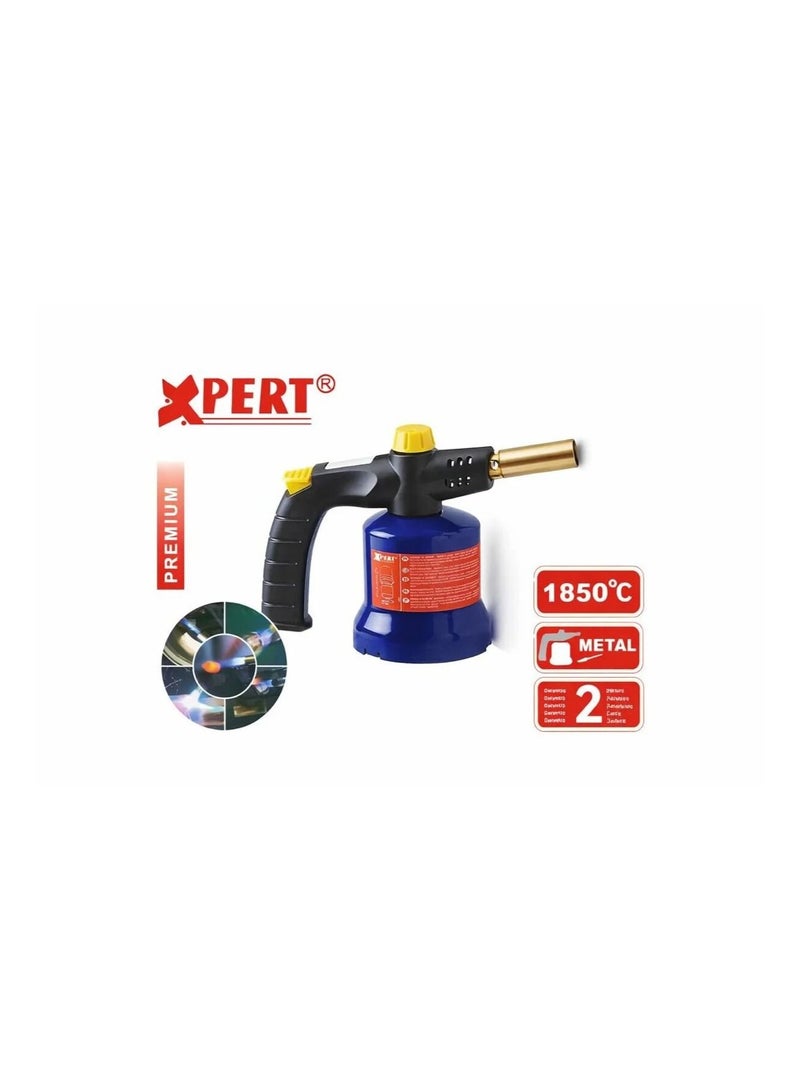 Xpert Premium Gas Blow Torch 1850°C | Piezo Ignition | Metal Nozzle | Model-8800 - Image 3